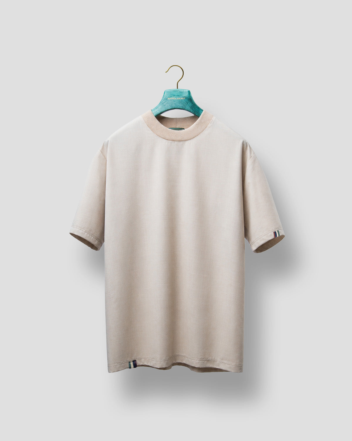 T-shirt Over Lightest Wool & Silk