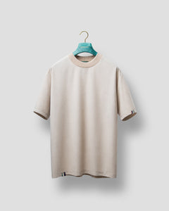Oversized T-Shirt in Lightest Wool & Silk