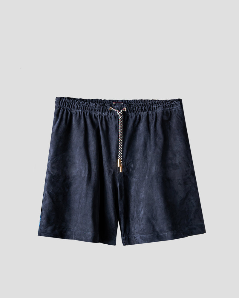 Shorts Camoscio Blu