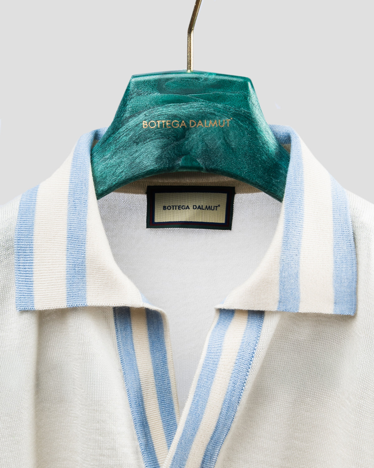 Polo Golf Bianco e Azzurro