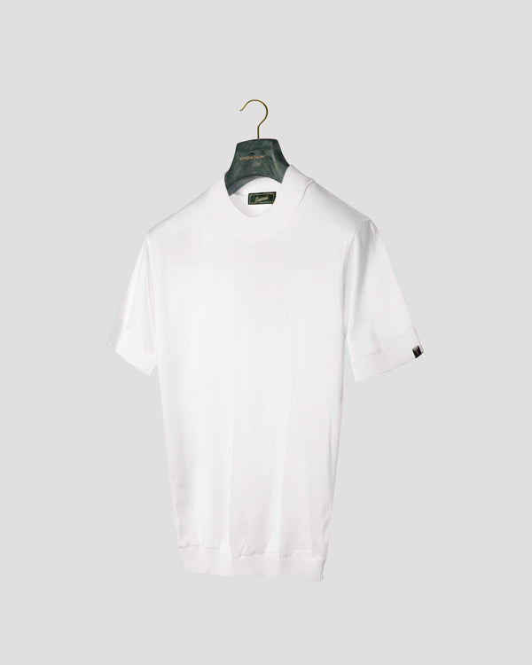 White Lisle T-Shirt