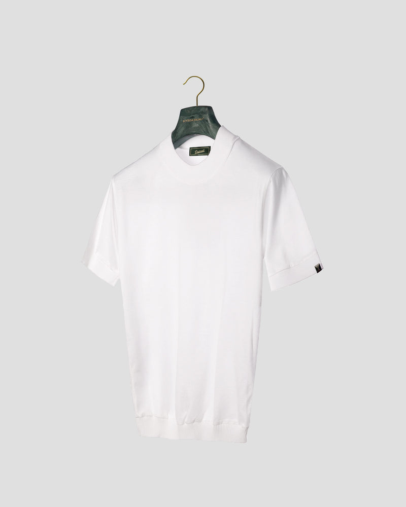 White Lisle T-Shirt