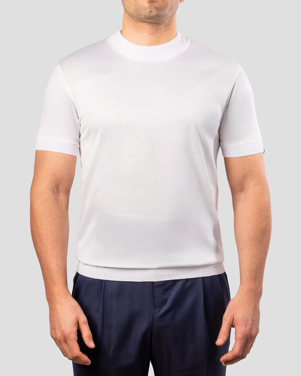White Lisle T-Shirt - 2