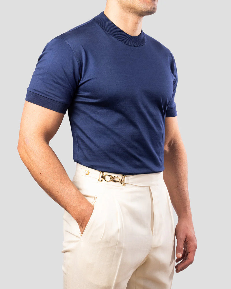 Primo Filo T-Shirt Blu Medio