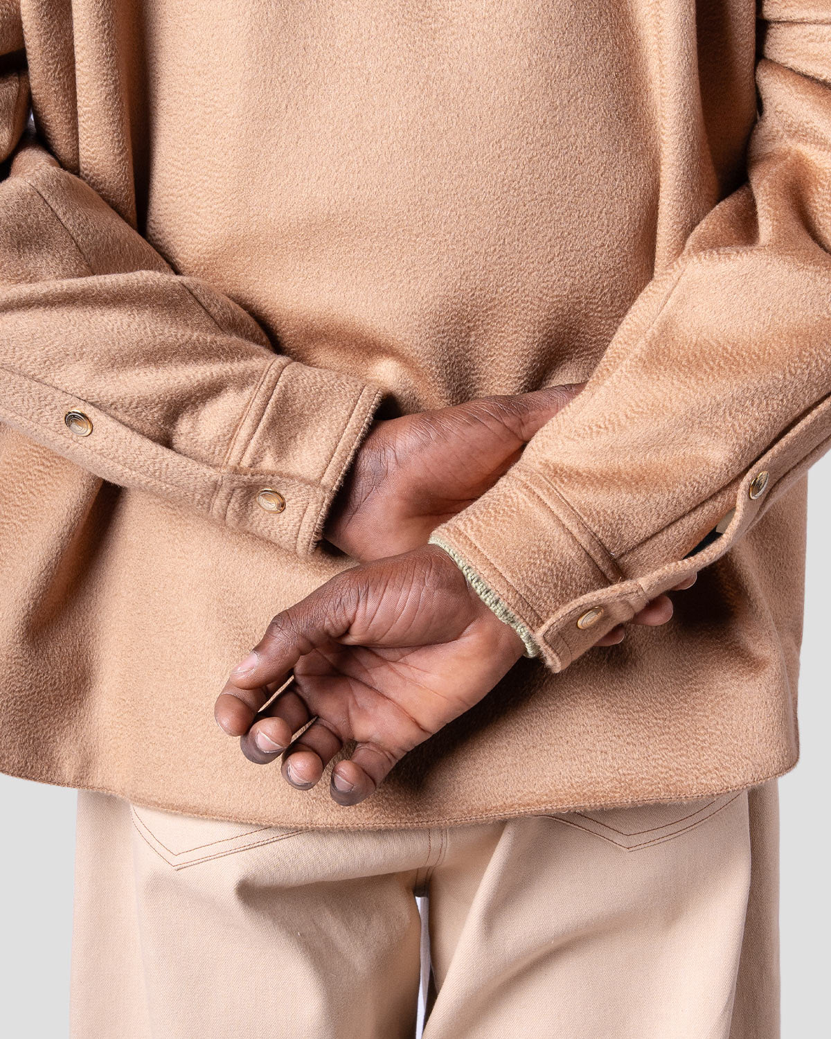 Overshirt Safari Cashmere Cammello