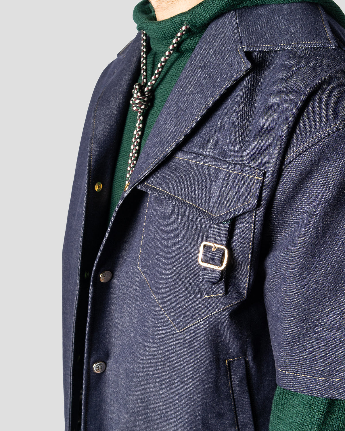 Camicia Board Denim Blu