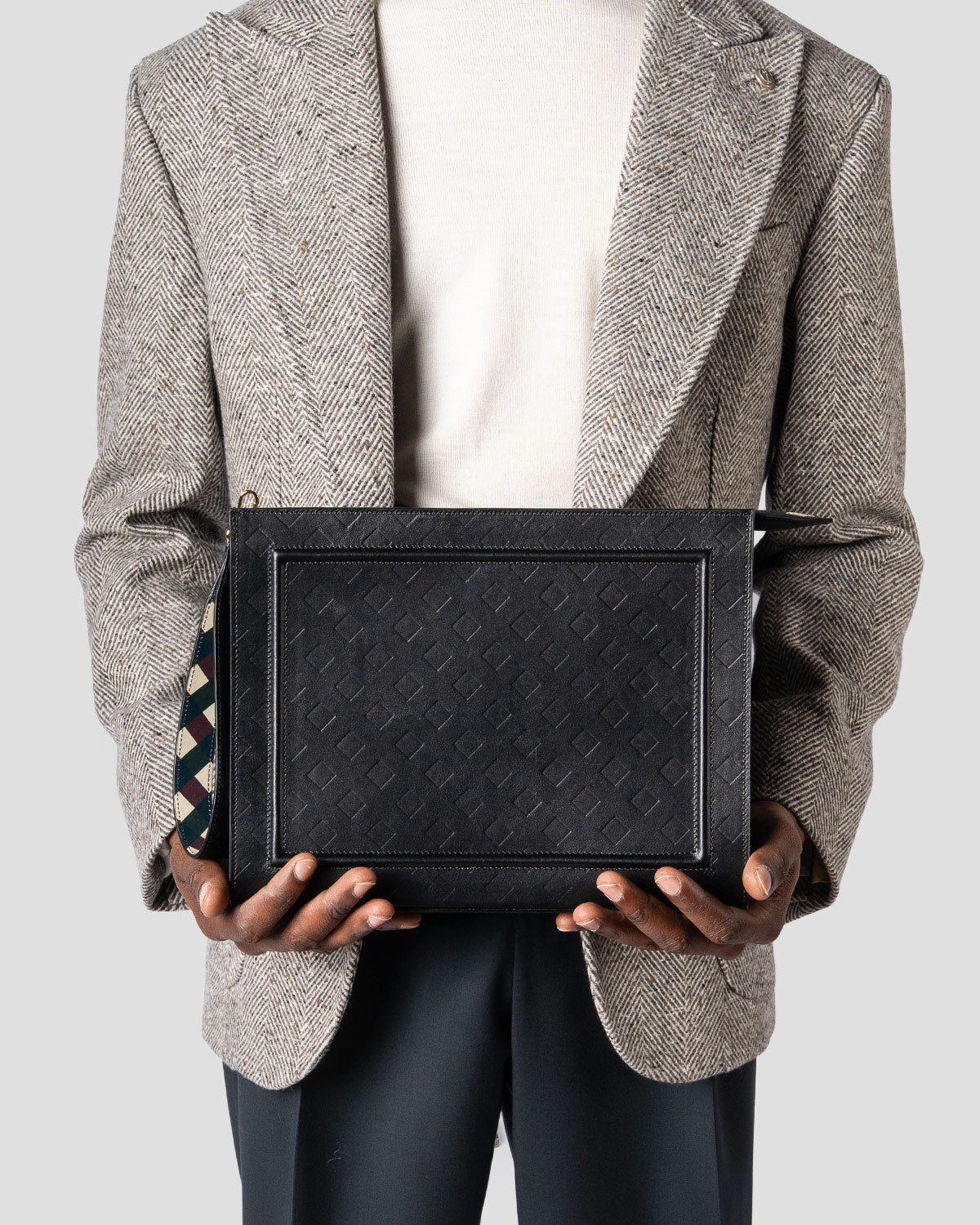 Travel pochette Nero Bossato