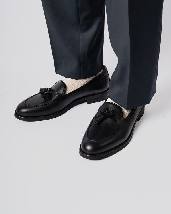 Mocassino Butterfly Pelle Nero