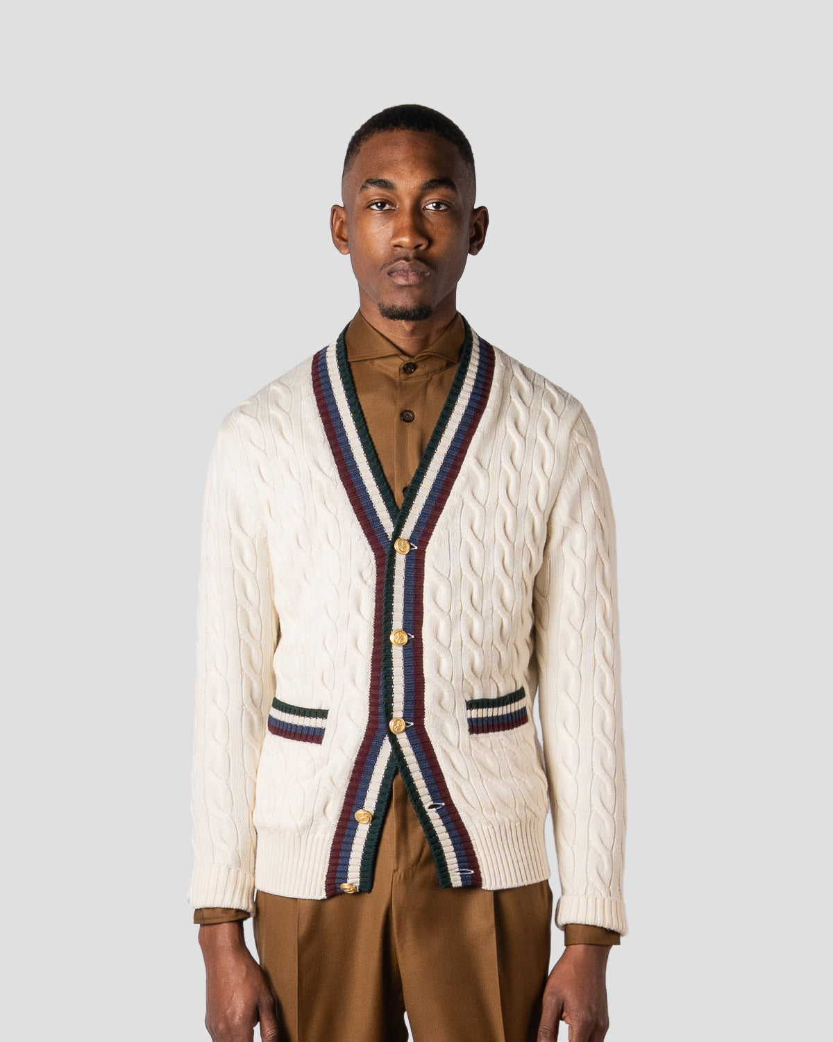 BD Cardigan Lana Panna