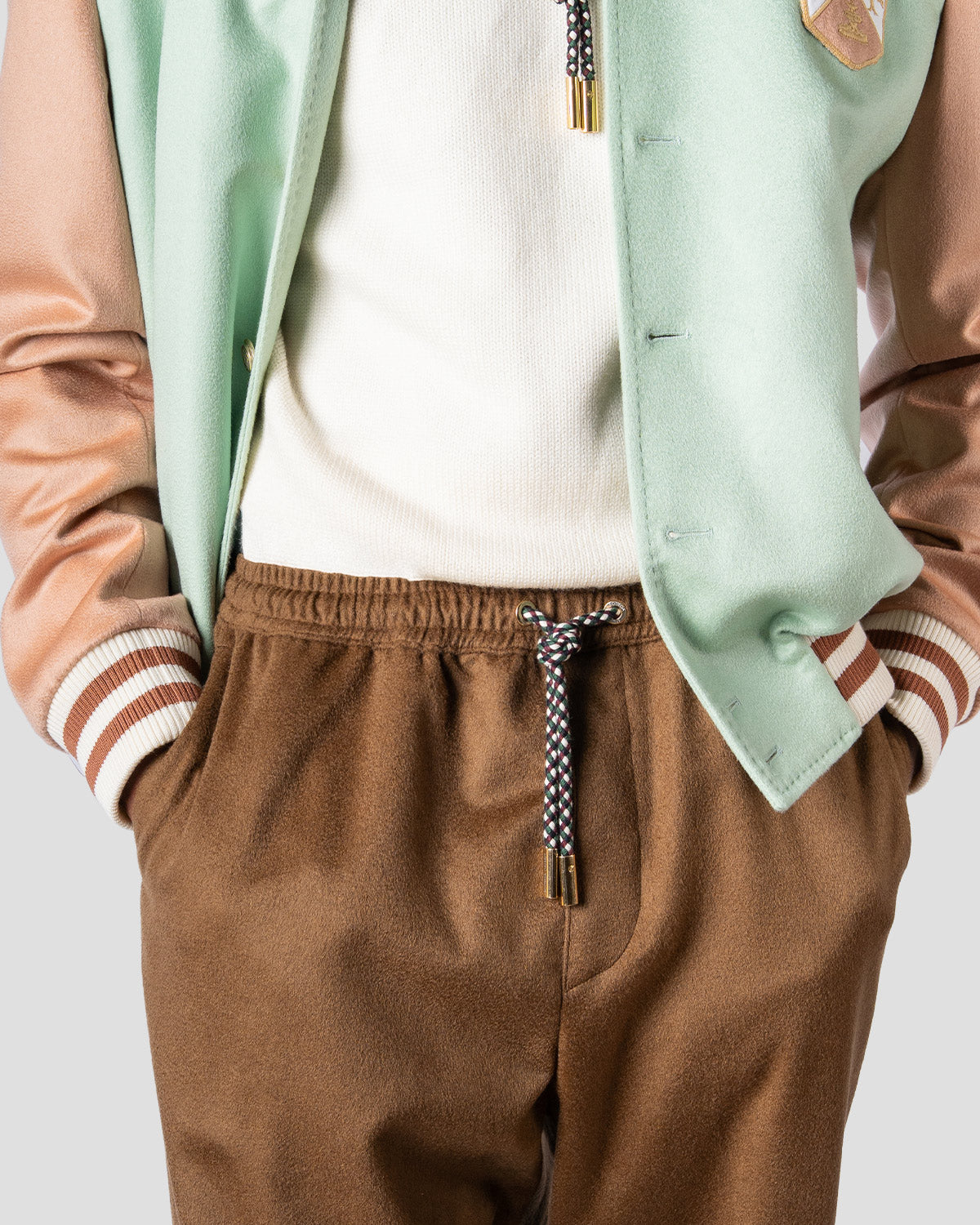 Varsity College Cashmere verde