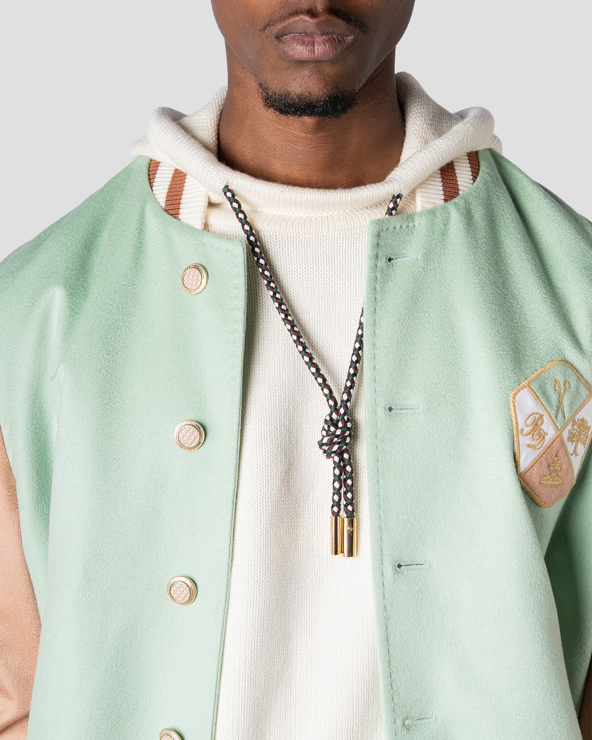 Varsity College Cashmere verde