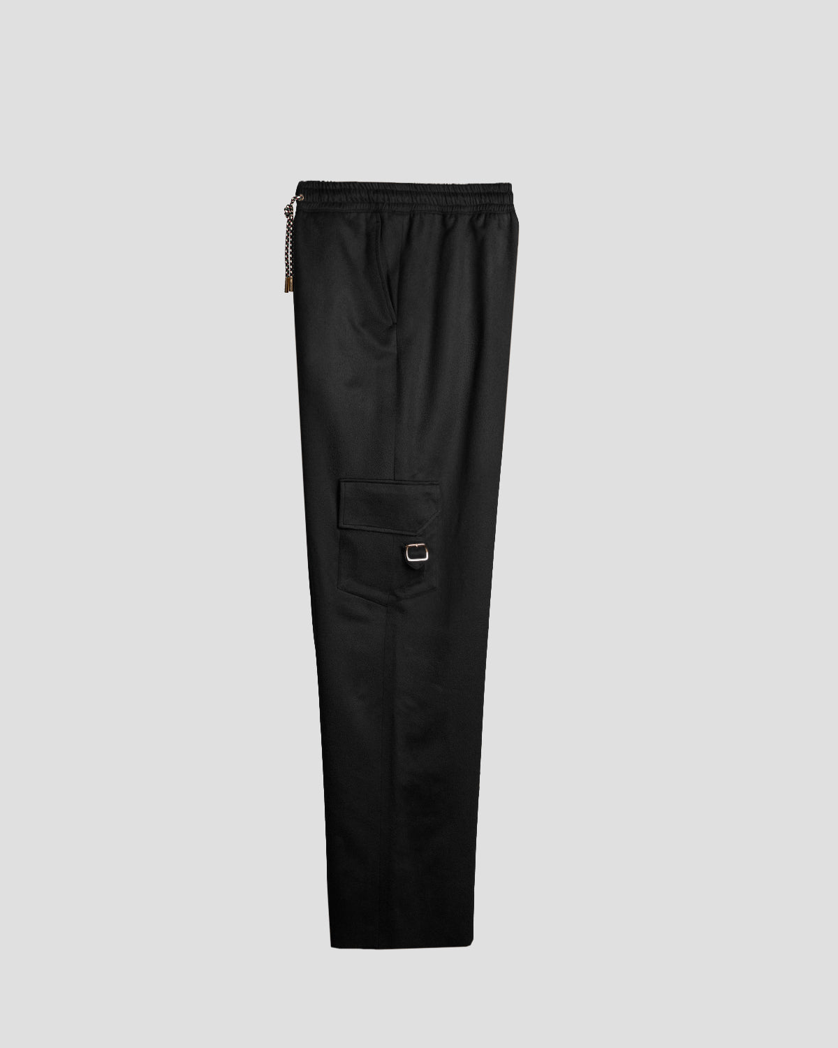 Pantaloni Cargo Cashmere Nero