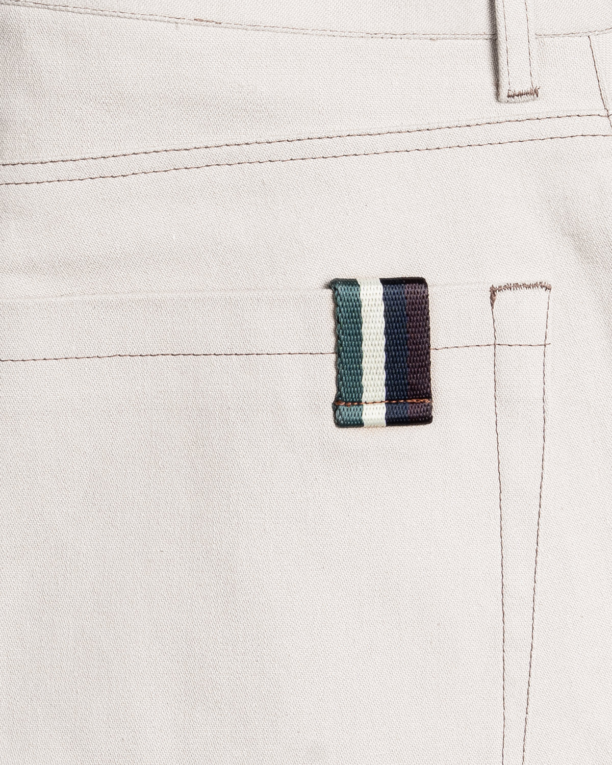Pantaloni Balloon Denim Bianco