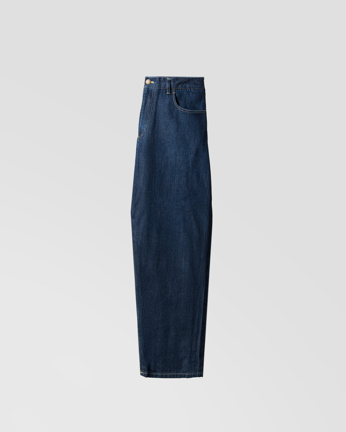 Pantaloni Balloon Denim Blu