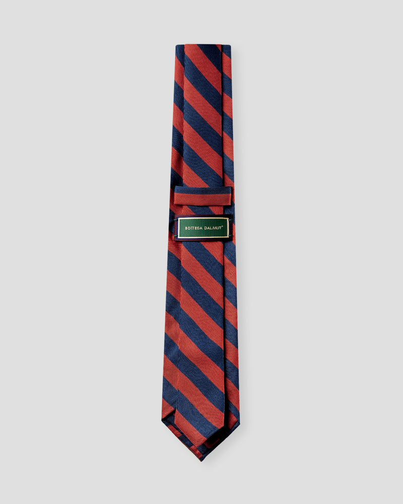 Cravatta Regimental Rosso e Blu