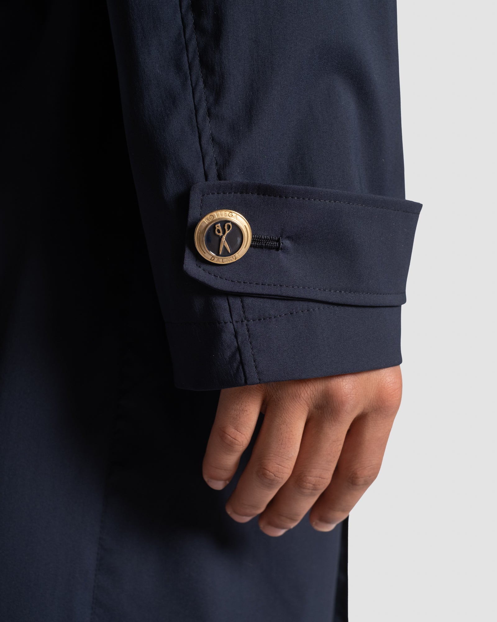 Trench Lungo T-WAY Rain-System Blu Navy