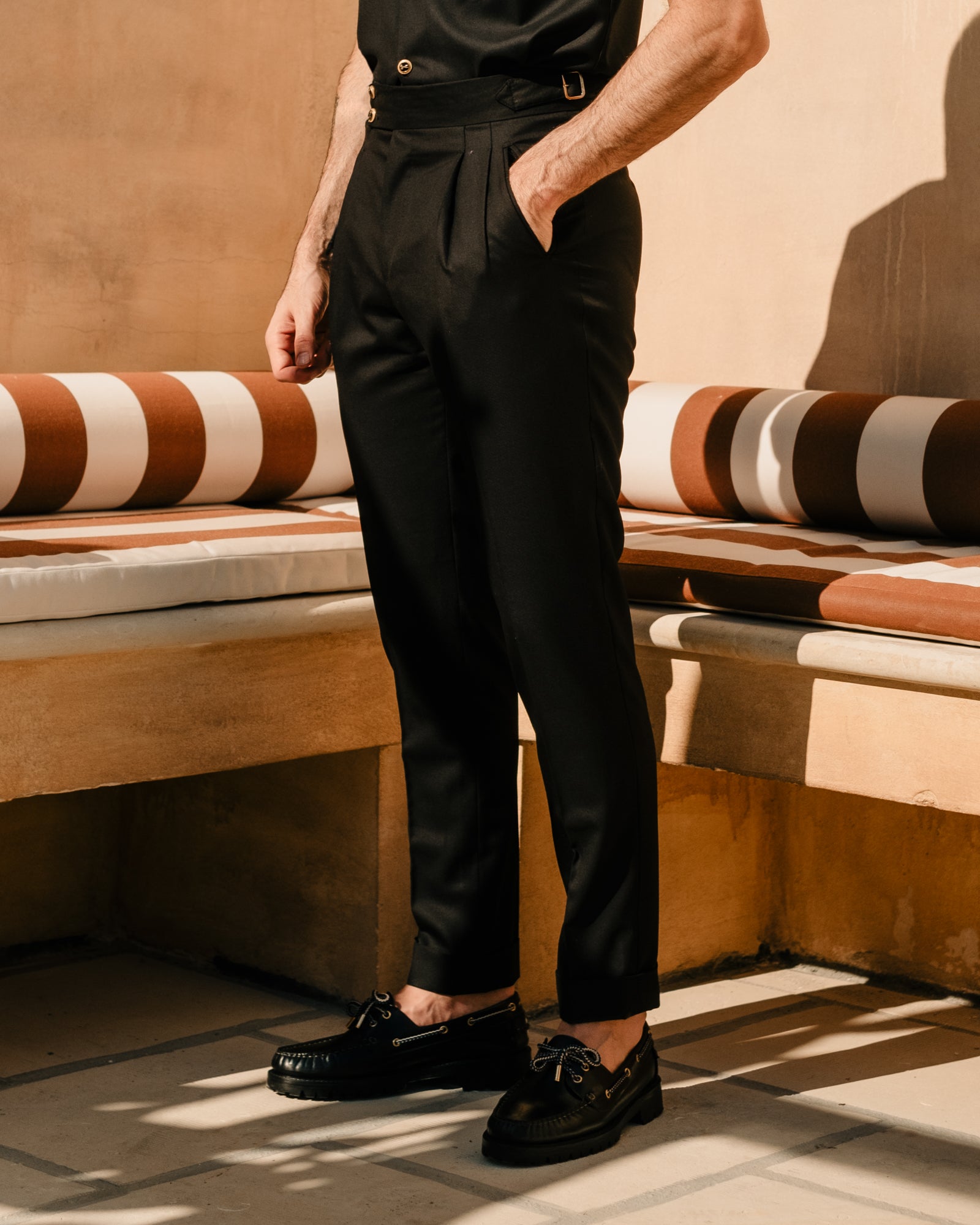 Pantaloni Oia Nero