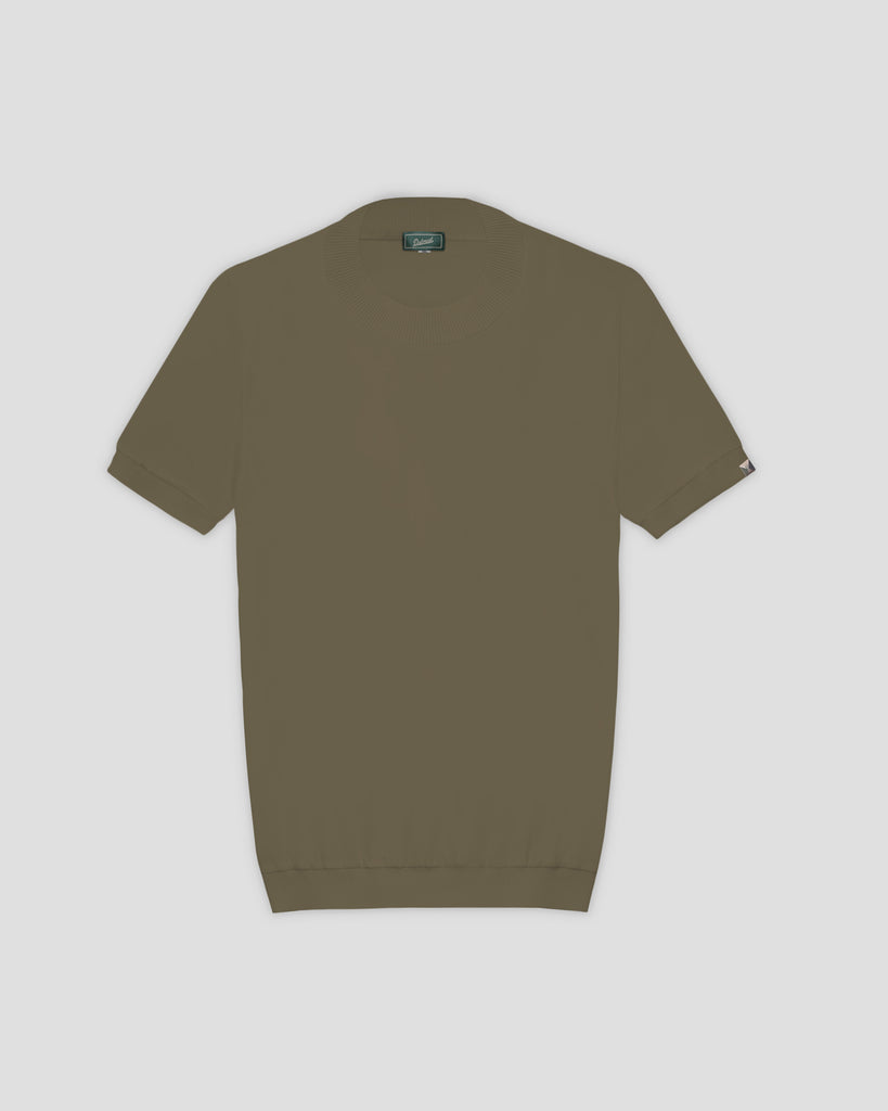 T-Shirt in filo di Scozia Army