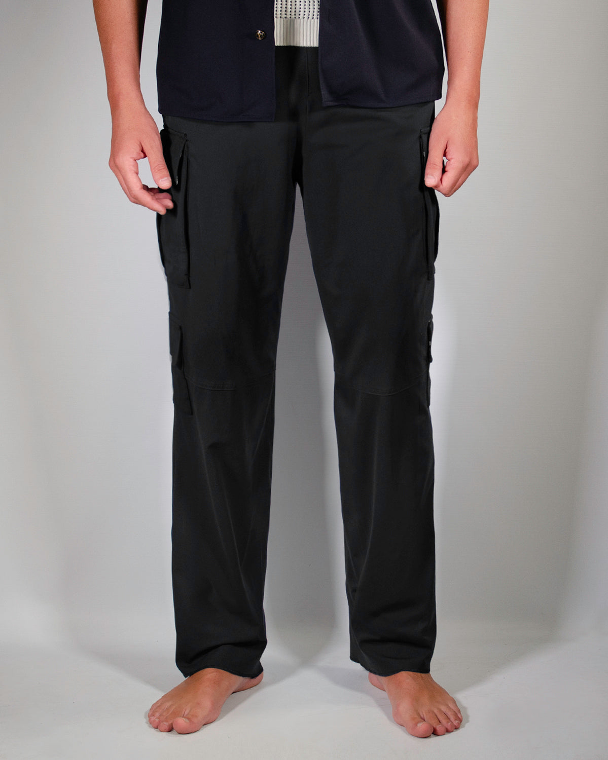 Pantaloni Cargo Nero