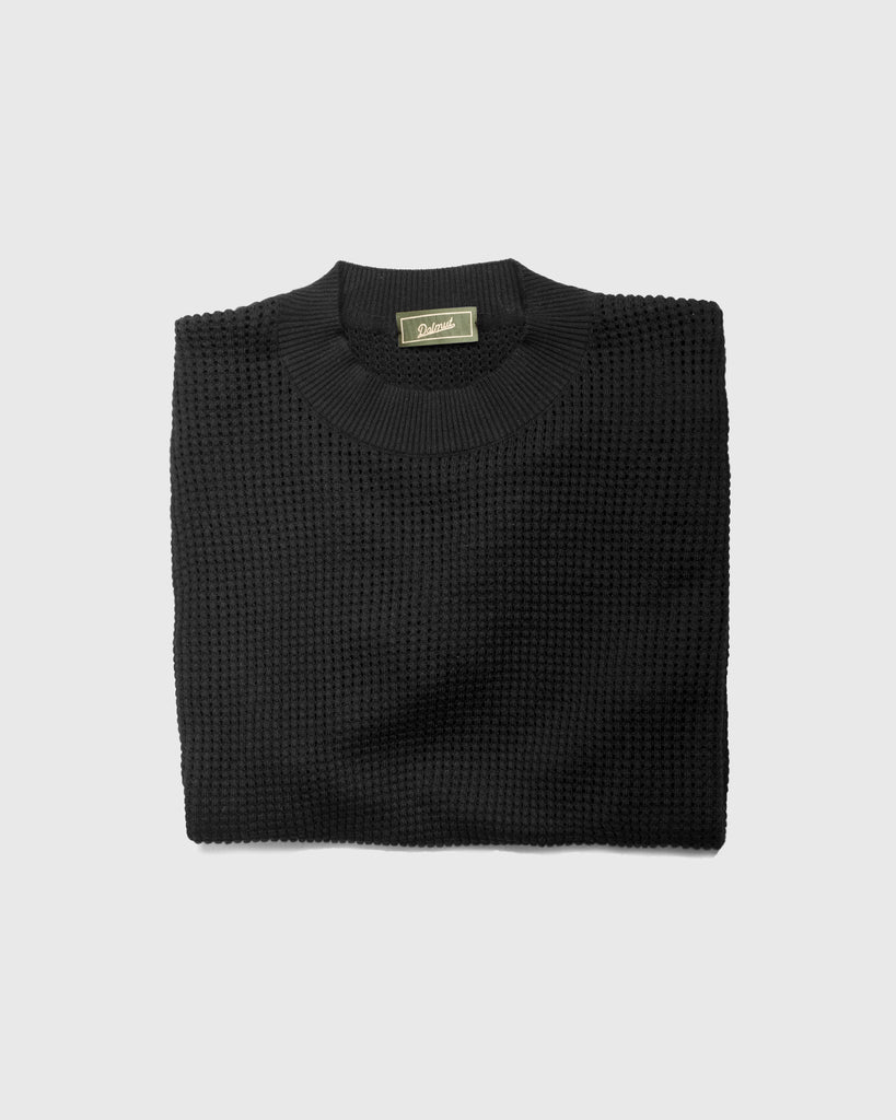 T-Shirt Crochet Nero