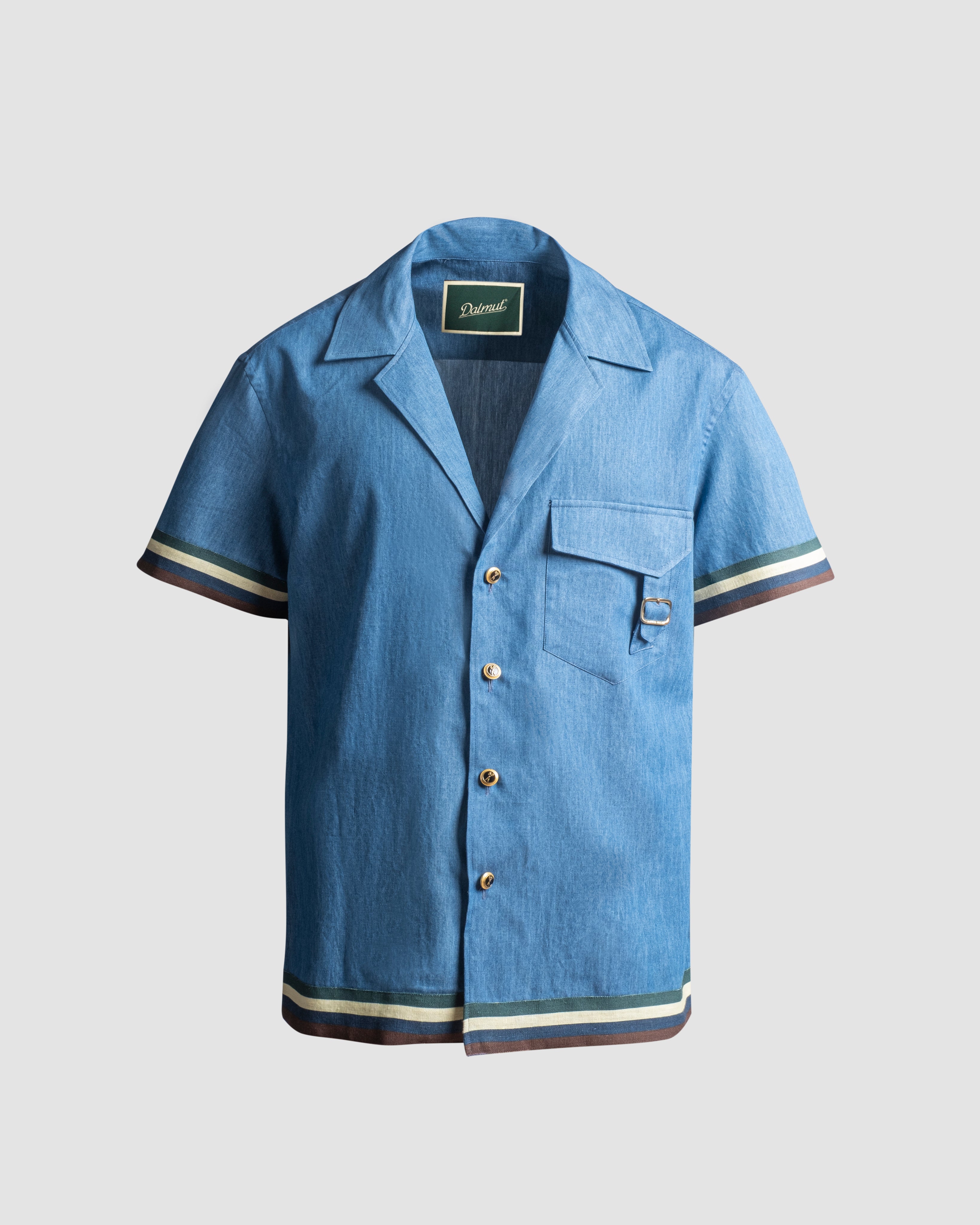 Board Shirt in Denim Cotton