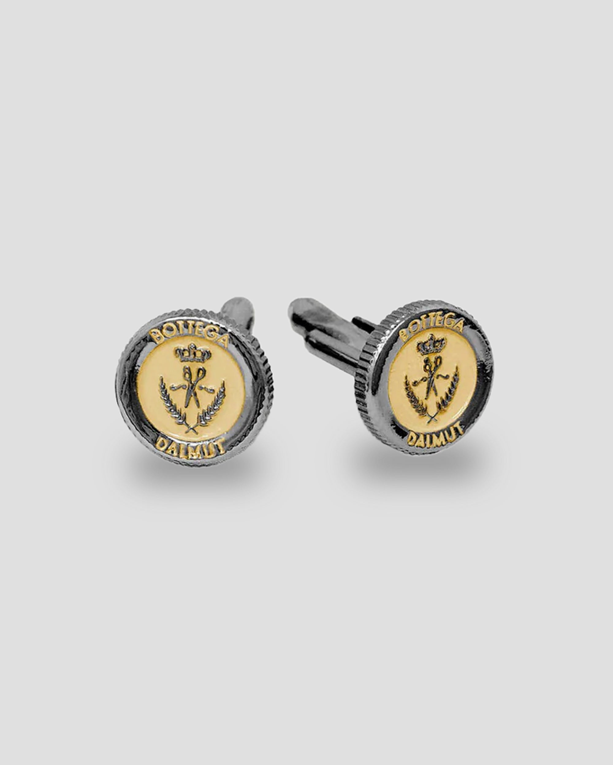 Silver Emblem Cufflinks