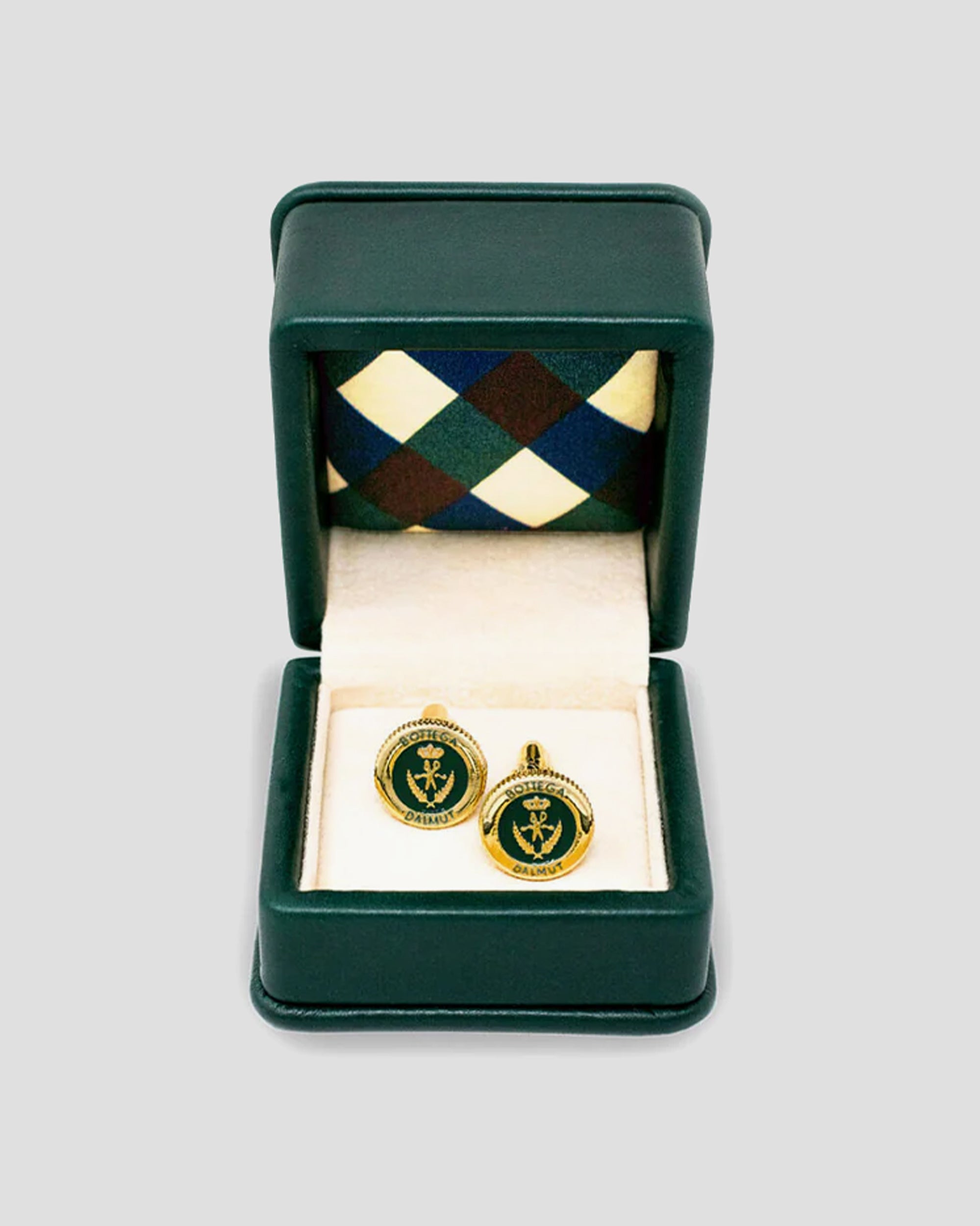 Gold Emblem Cufflinks 