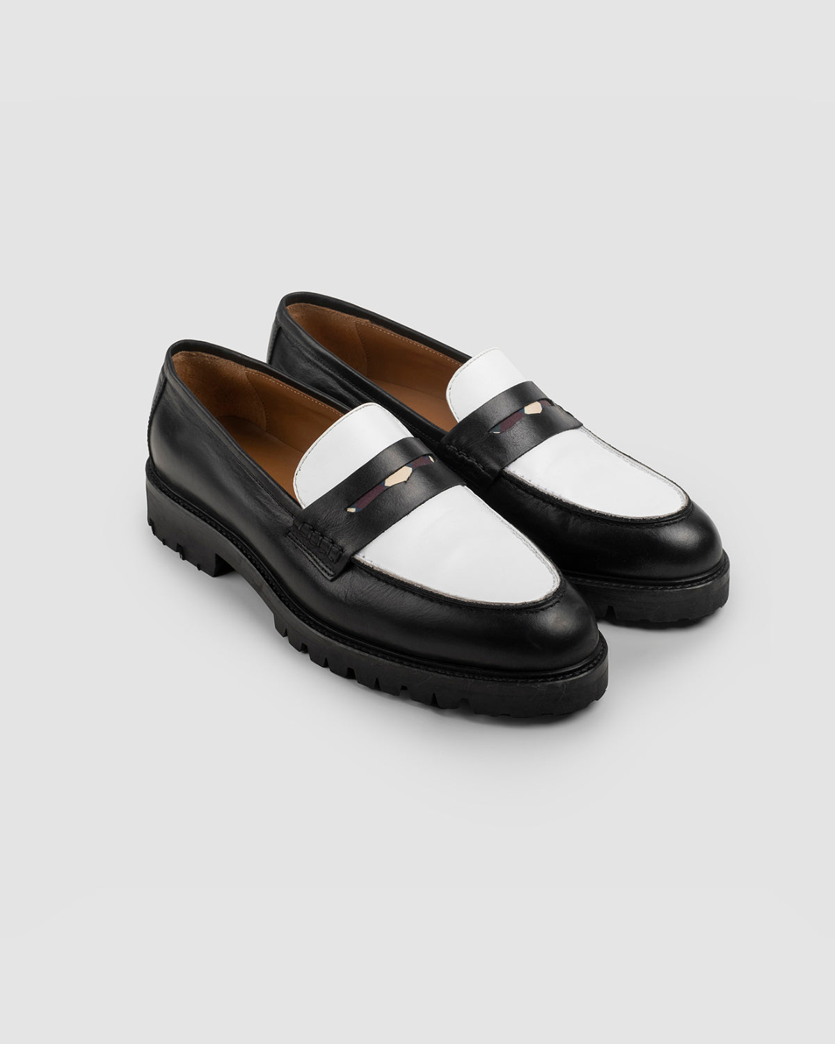 Lane Black House moccasin