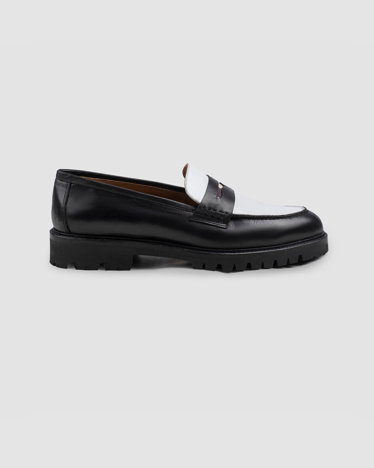 Lane Black House moccasin