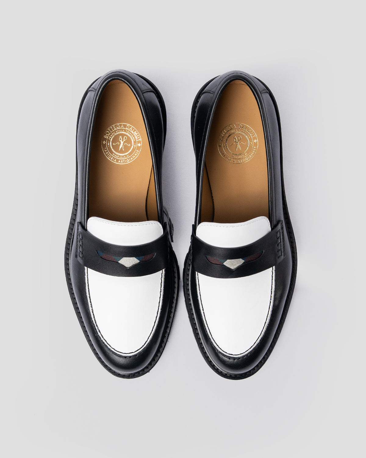 Mocassino Lane Black & White