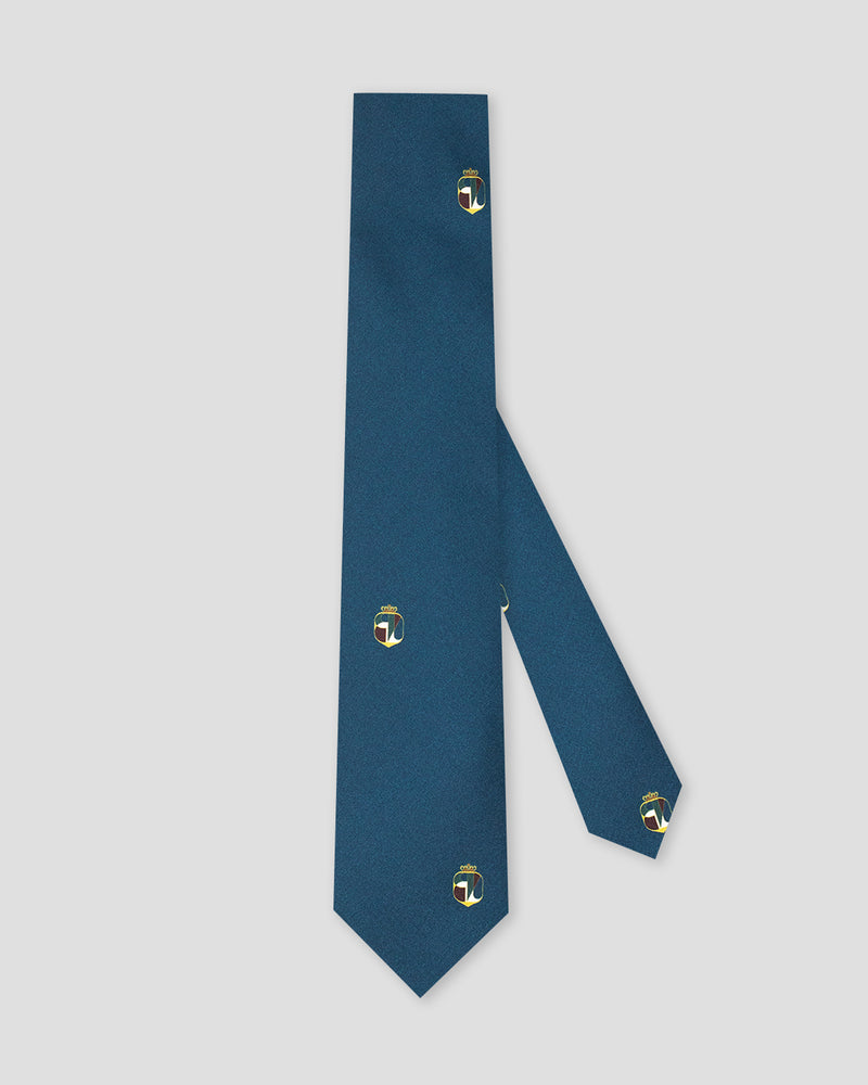 Cravatta in seta Blu Monogram