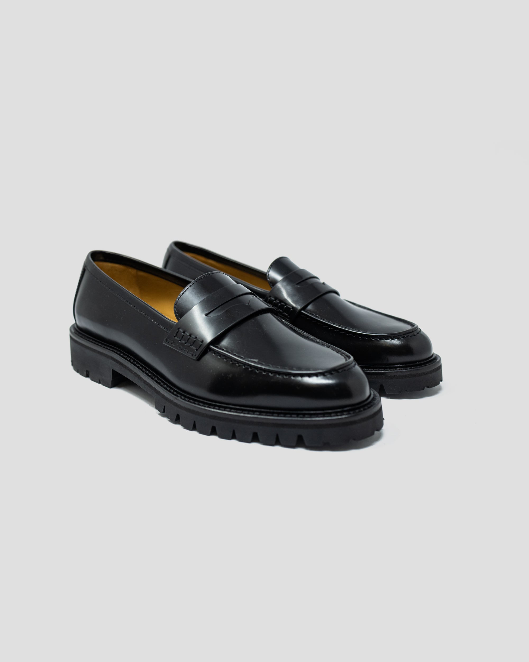 Lane Black House moccasin