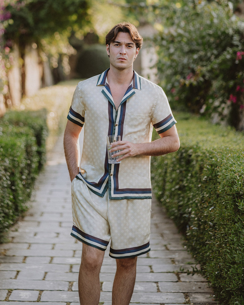 Camicia Board Creamhouse Bowling Stripes