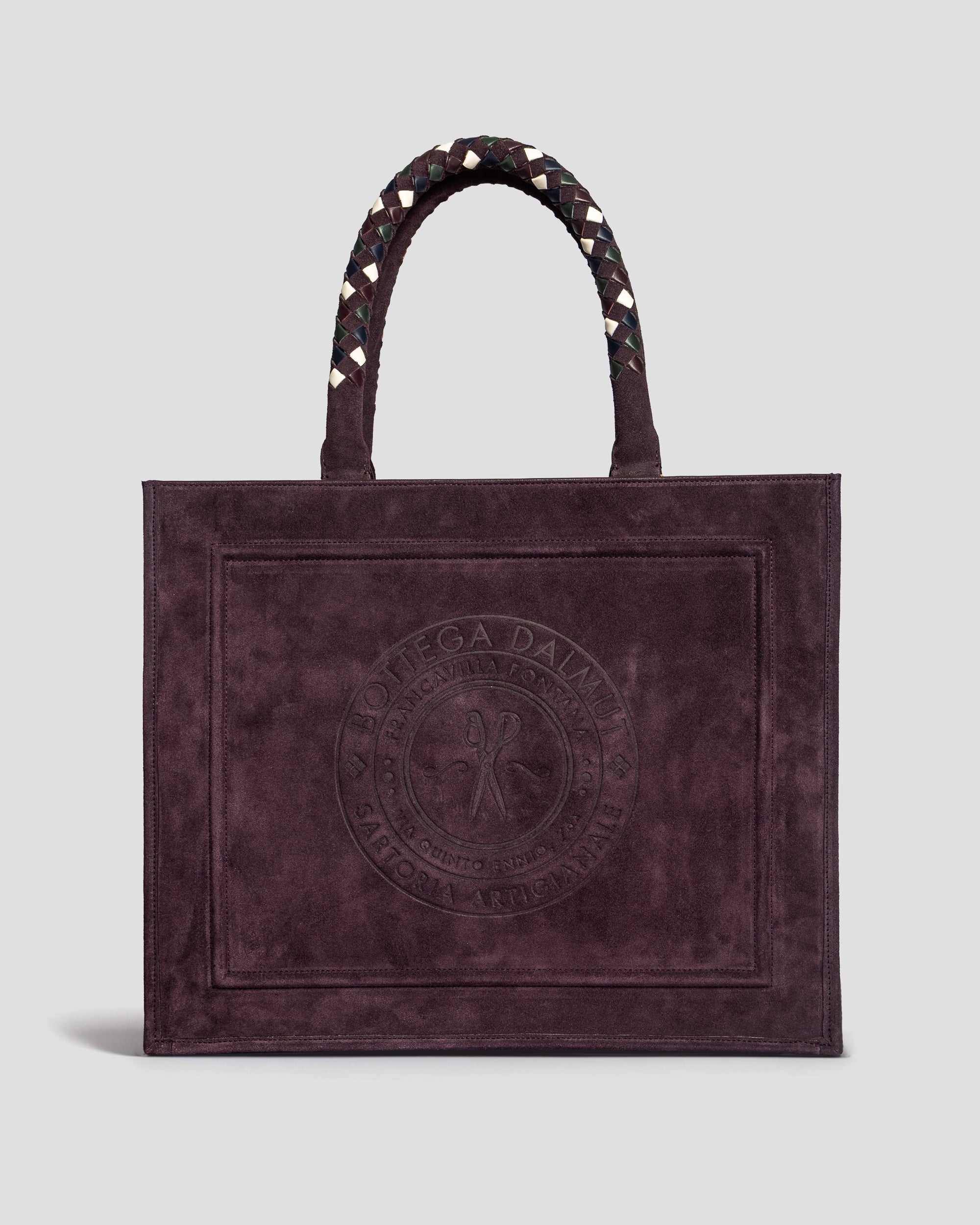 Prima Bag Suede Aubergine