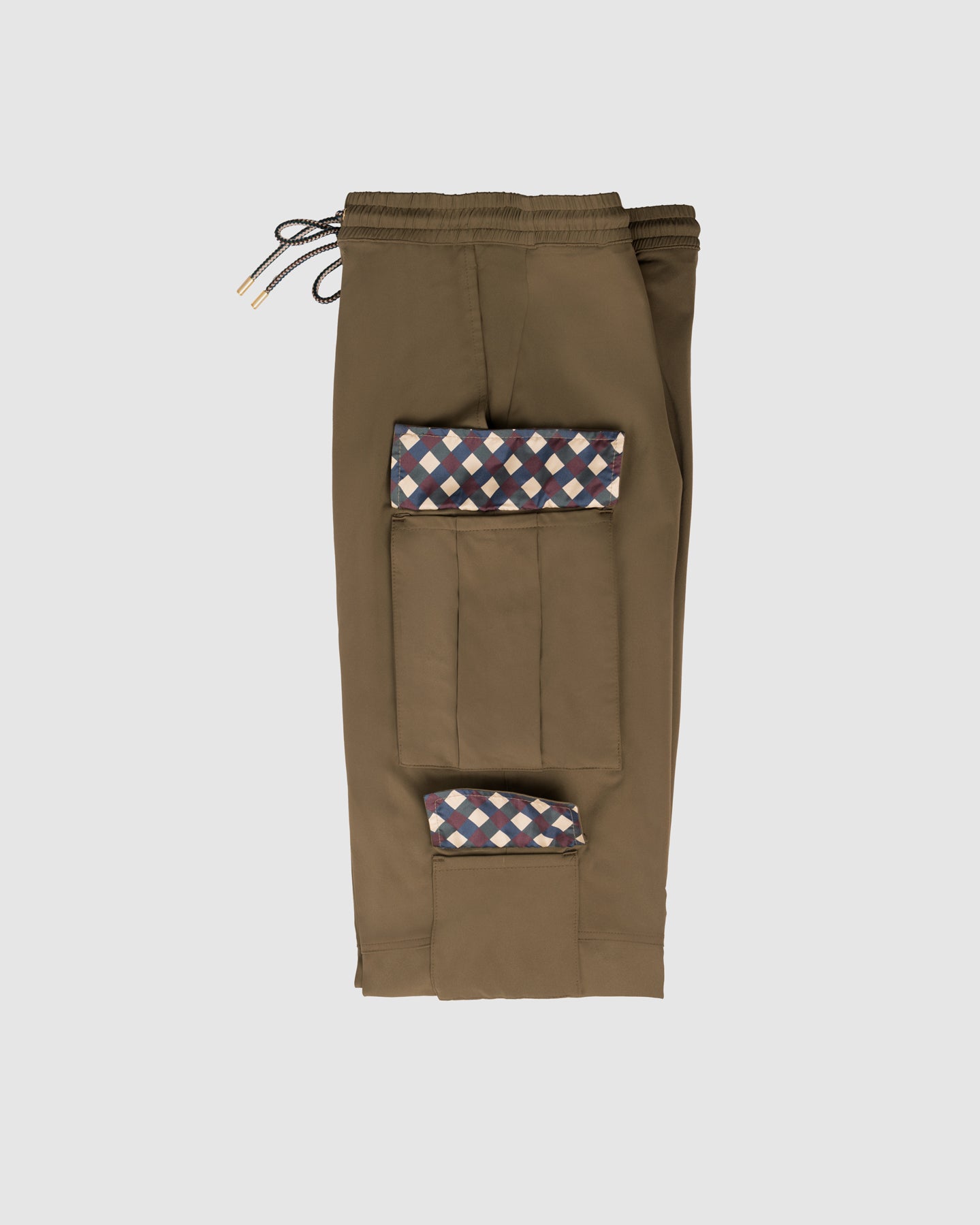 Pantaloni Cargo Verde Army