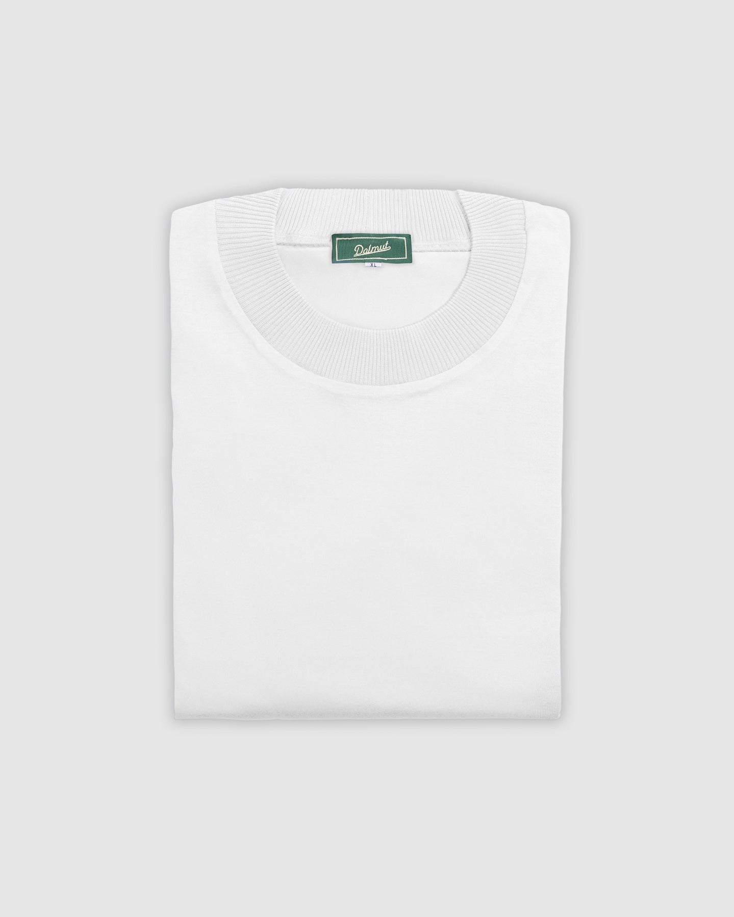 T-Shirt in filo di Scozia bianco