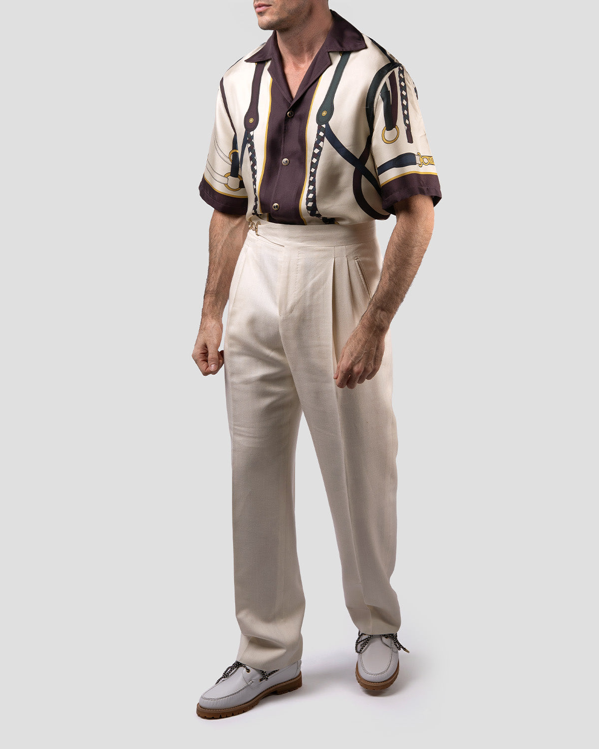 Camicia Bowling Equestrian