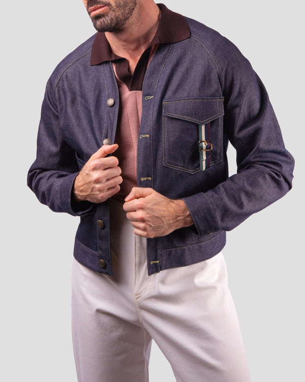 Giubbotto Osaka in Denim