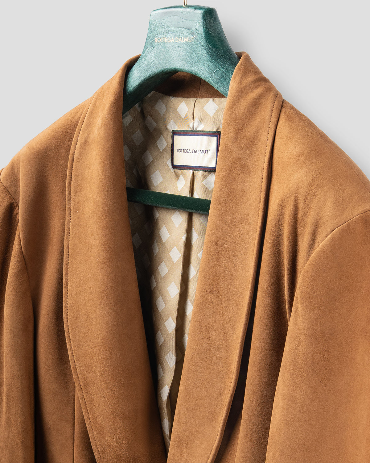 Blazer Sciallato in Suede Gold