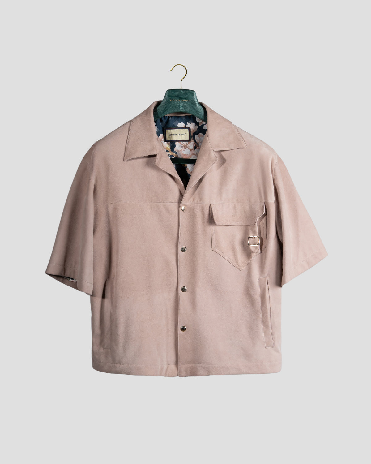 Camicia Board Camoscio Baby Rose