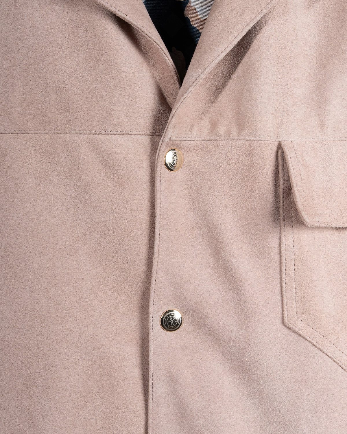 Camicia Board Camoscio Baby Rose