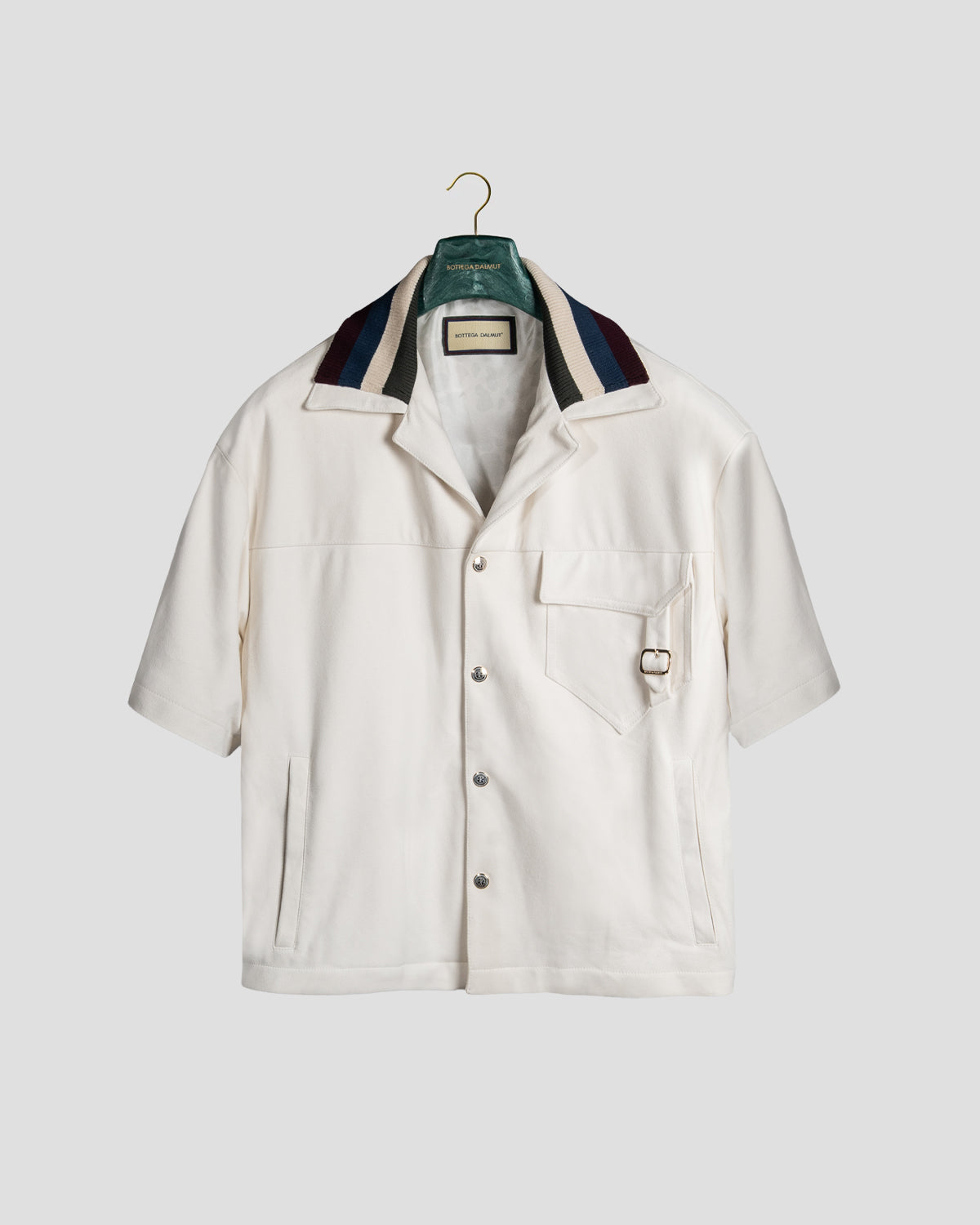 Camicia Board Camoscio Bianca