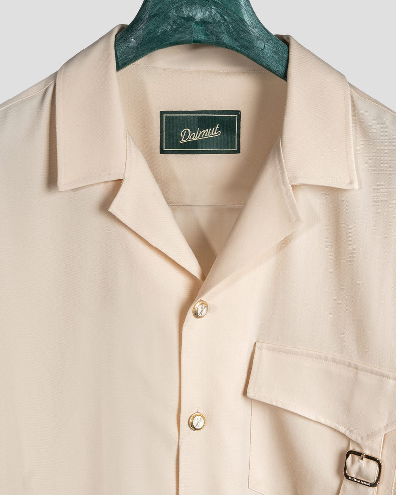 Camicia Board Gabardina Burro