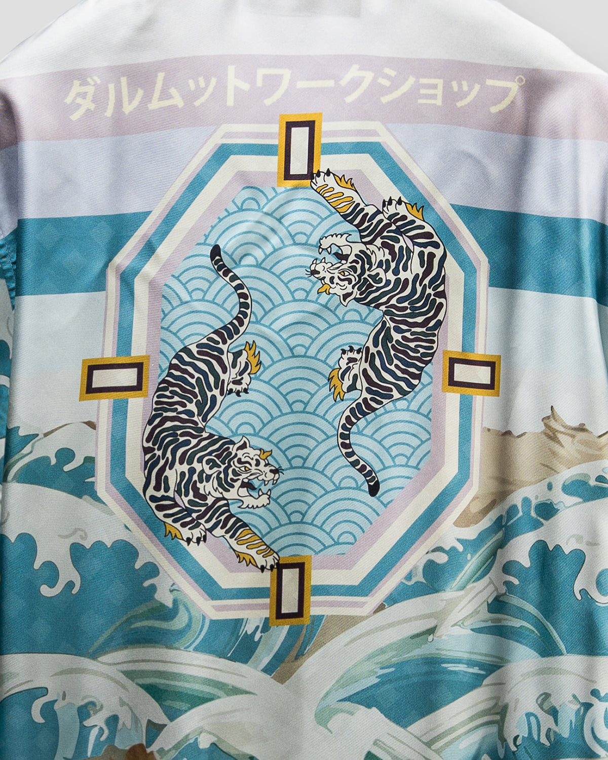 Camicia Bowling Tiger Pastel