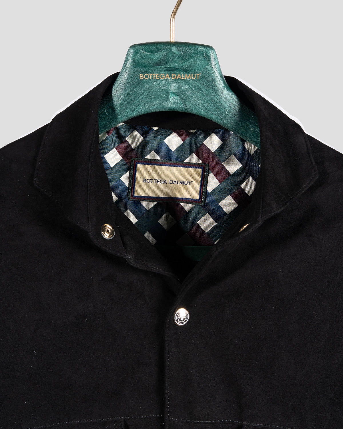 Overshirt Safari Camoscio Nero