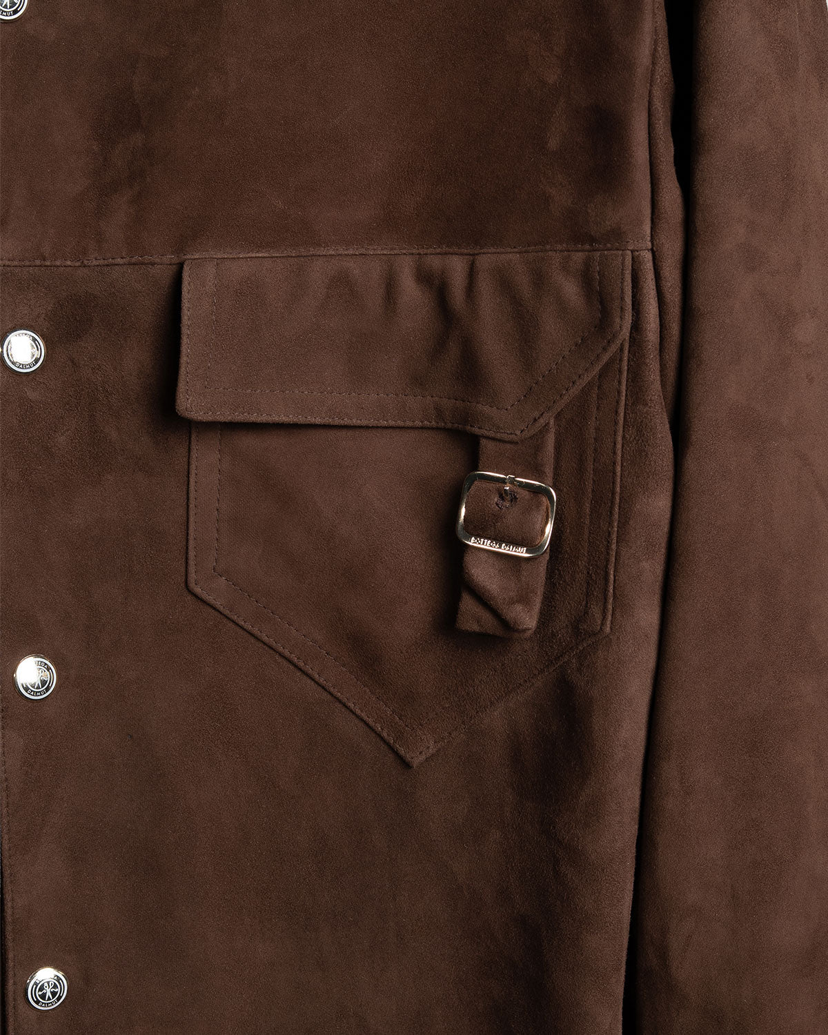 Overshirt Safari Camoscio Moro