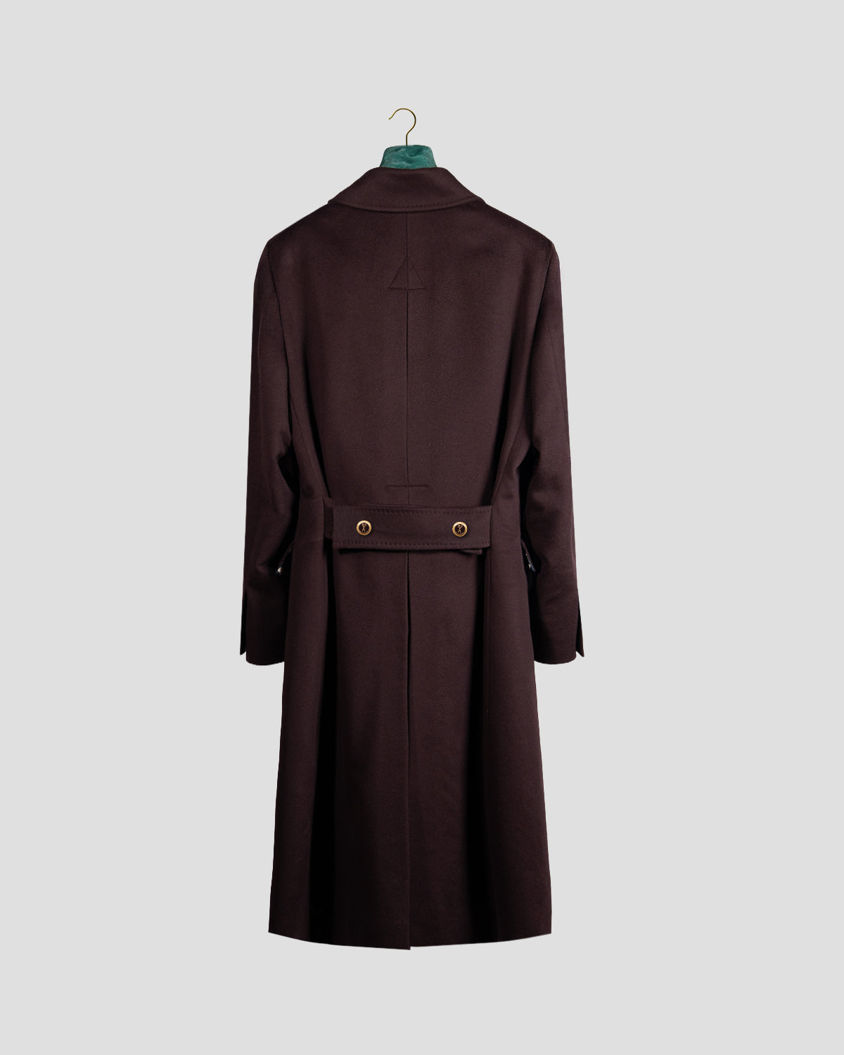 Cappotto Doppiopetto Cashmere Wine, Bottega Dalmut, foto 3