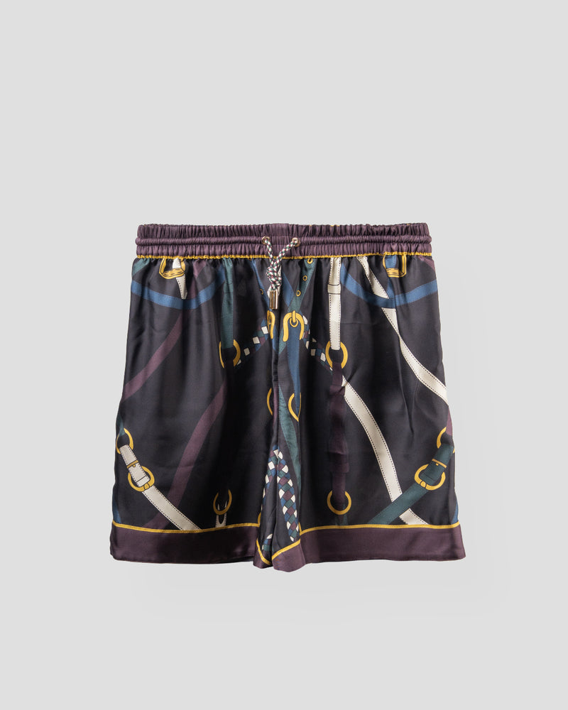 Pantaloncino Board Equestrian Black