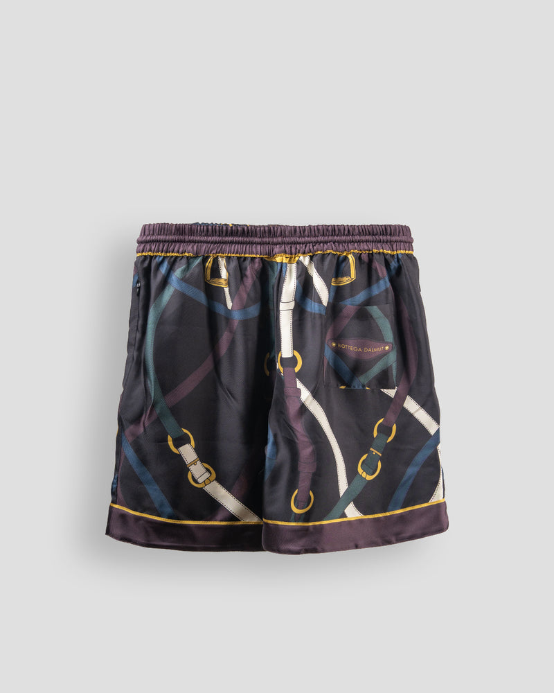Pantaloncino Board Equestrian Black