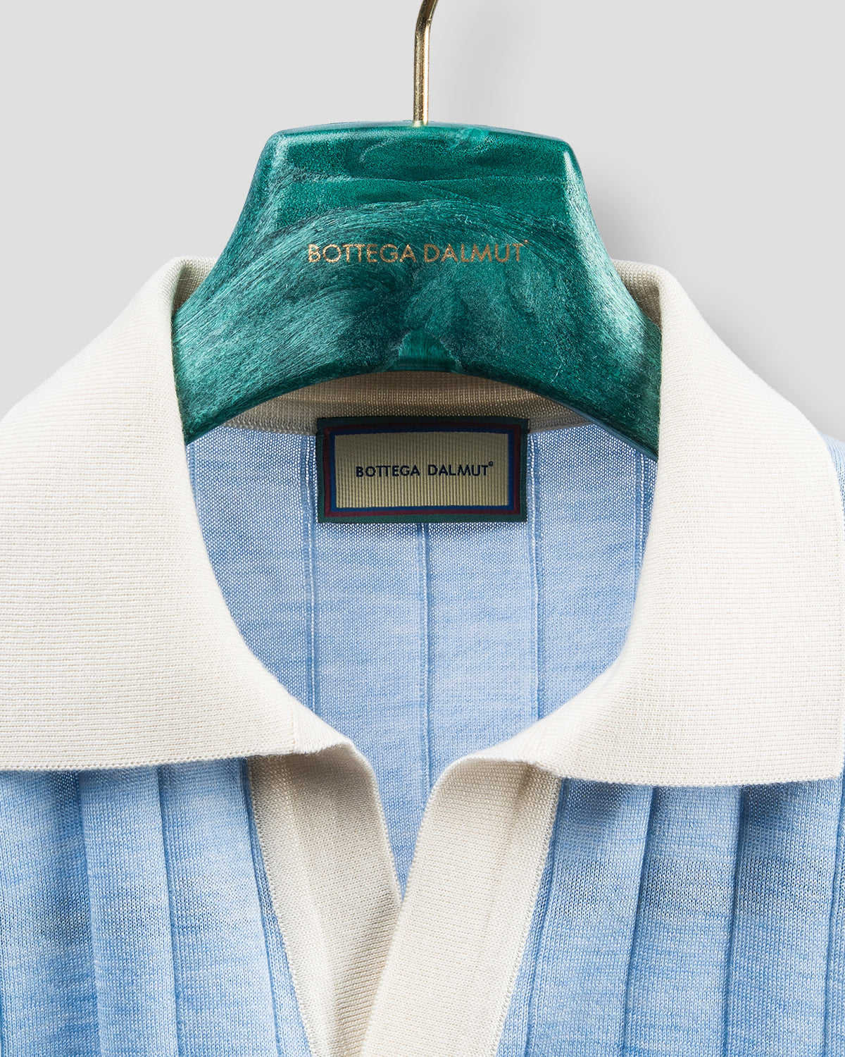 Polo Golf Azzurro e Bianco Coste